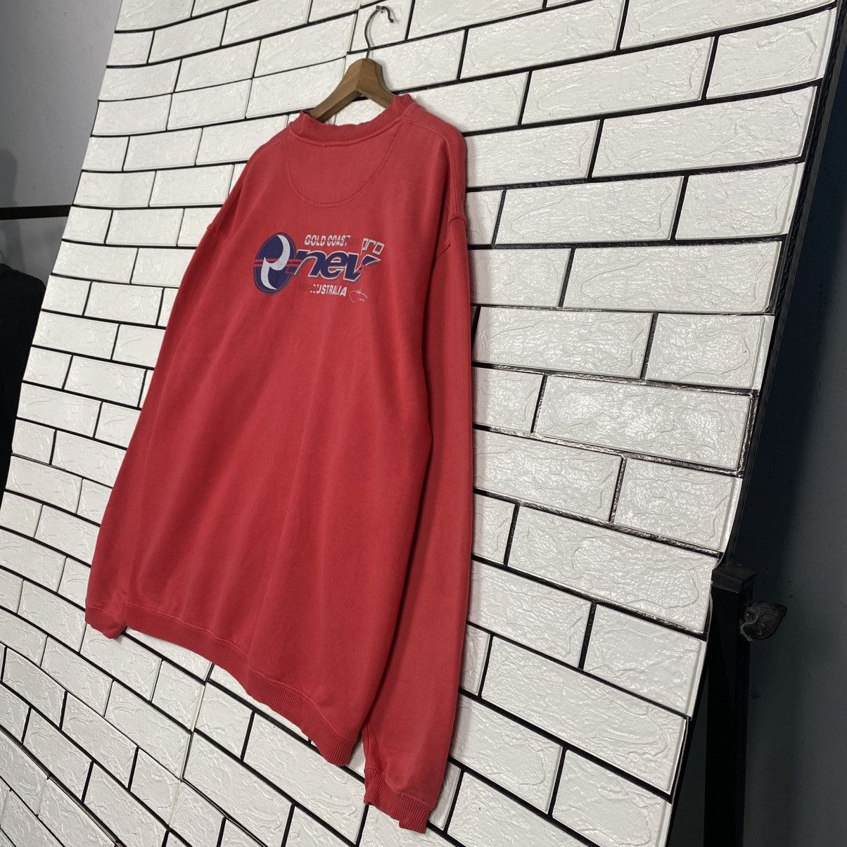 Japanese Brand 📌Vintage Sweatshirt Crewneck Nev Sportswear Big Logo Size US L / EU 52-54 / 3 - 11 Thumbnail
