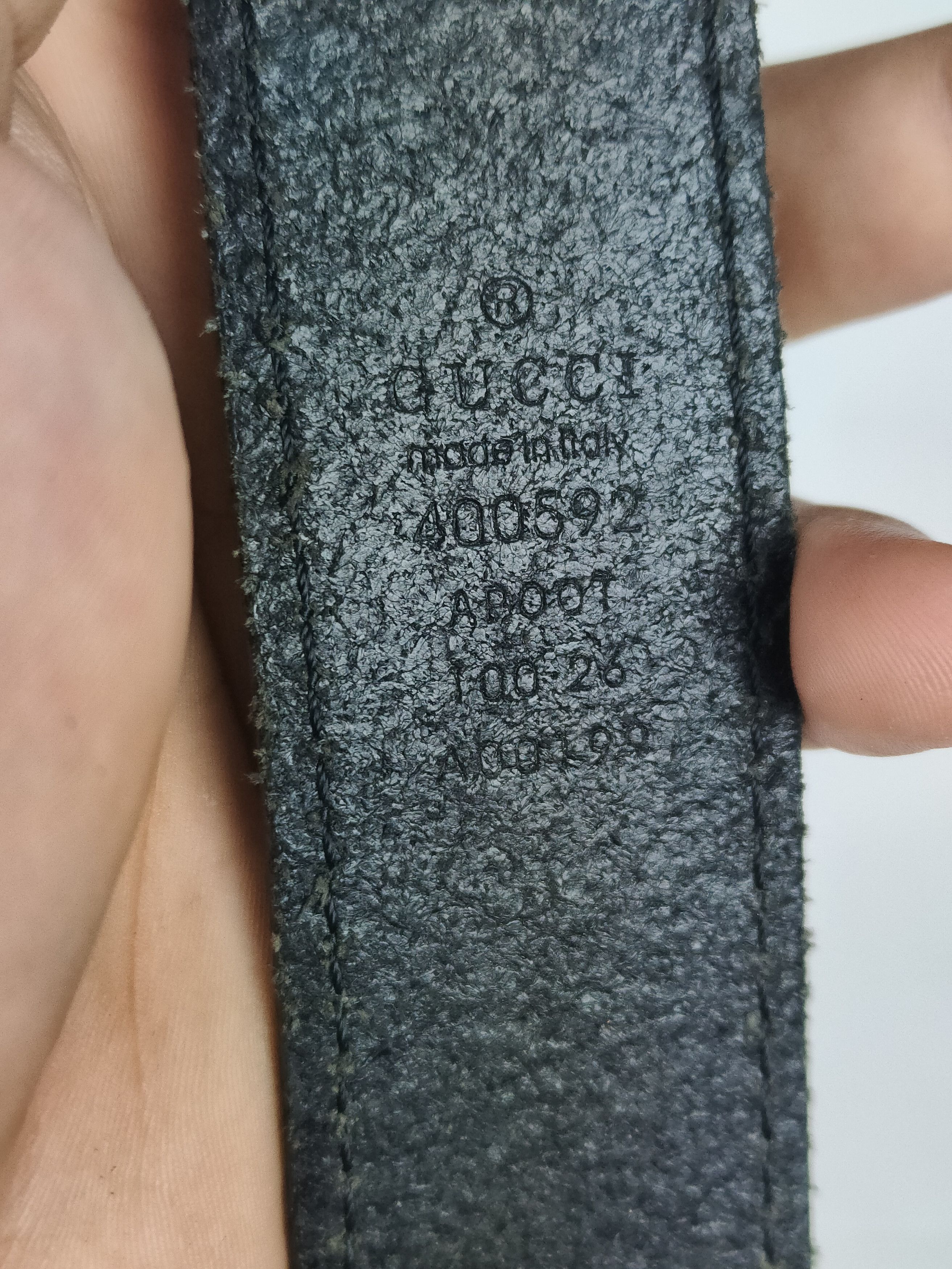 Gucci Gucci made in Italy Leather Belt Size ONE SIZE - 7 Thumbnail