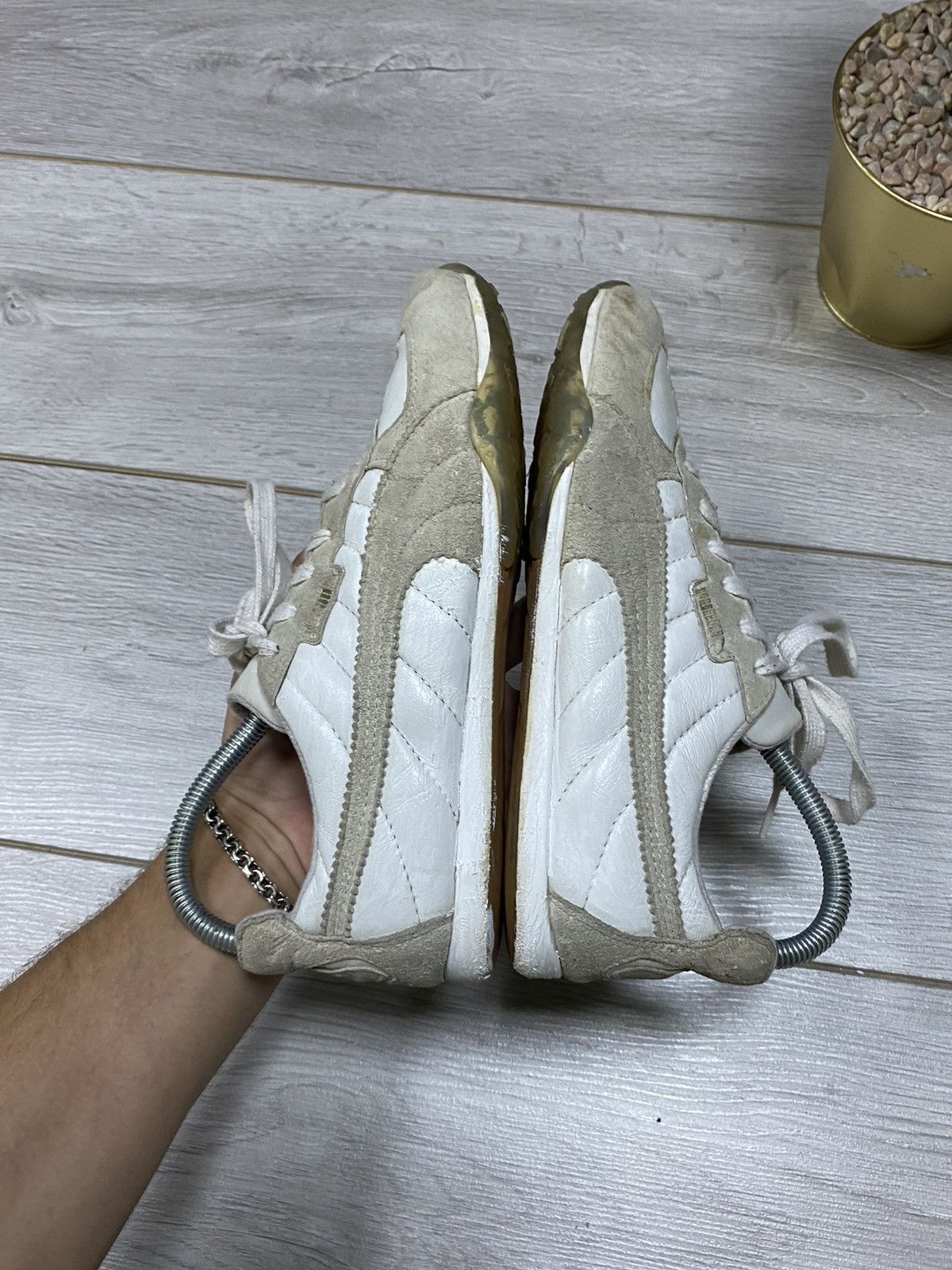 Puma Puma big logo sneakers leather Size US 7 / IT 37 - 8 Thumbnail