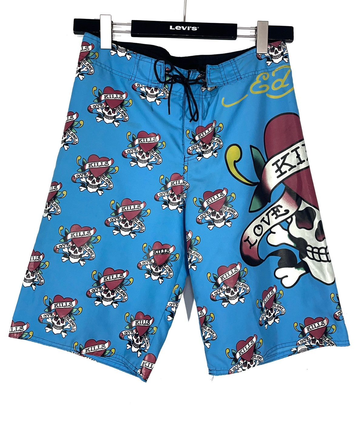Ed hardy mens swim trunks sales