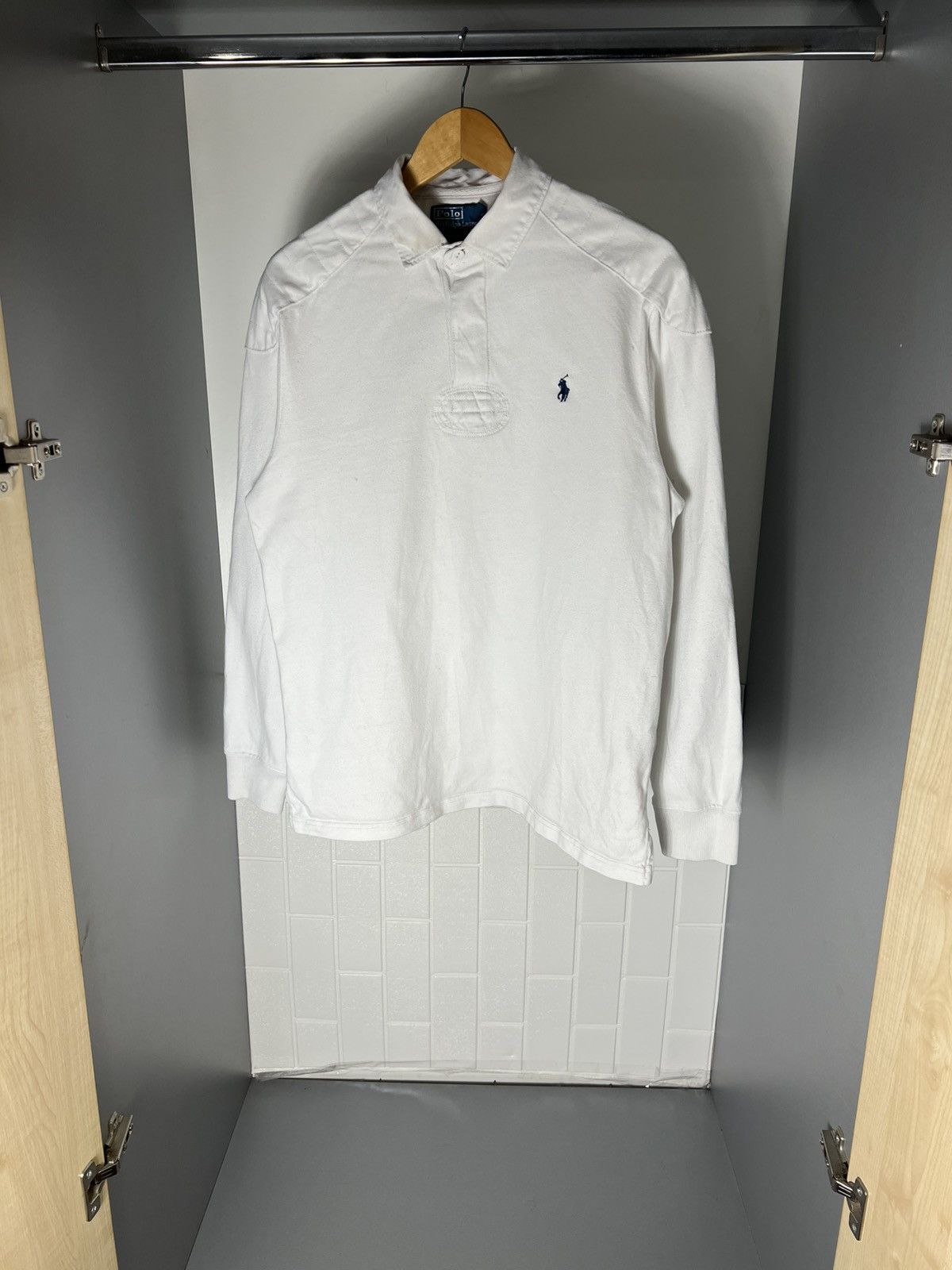 Polo Ralph Lauren VINTAGE POLO RALPH LAUREN RETRO RUGBY CLASSIC CASUAL Y2K 90s Size US L / EU 52-54 / 3 - 10 Thumbnail