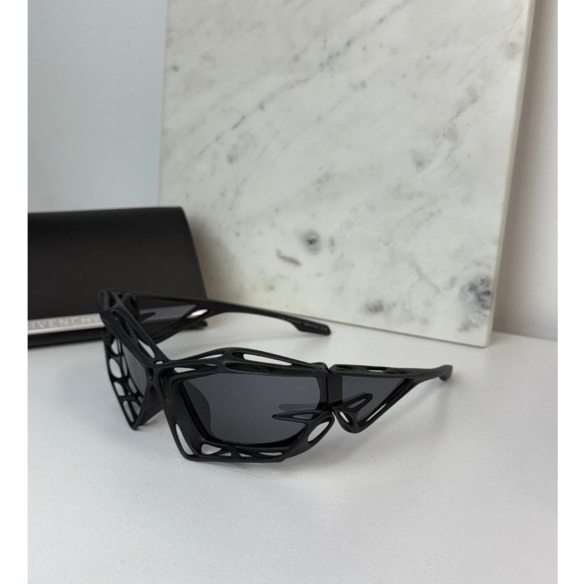 Givenchy NEW Givenchy GV4100US Cut Mask Strass Sunglasses  display picture 1