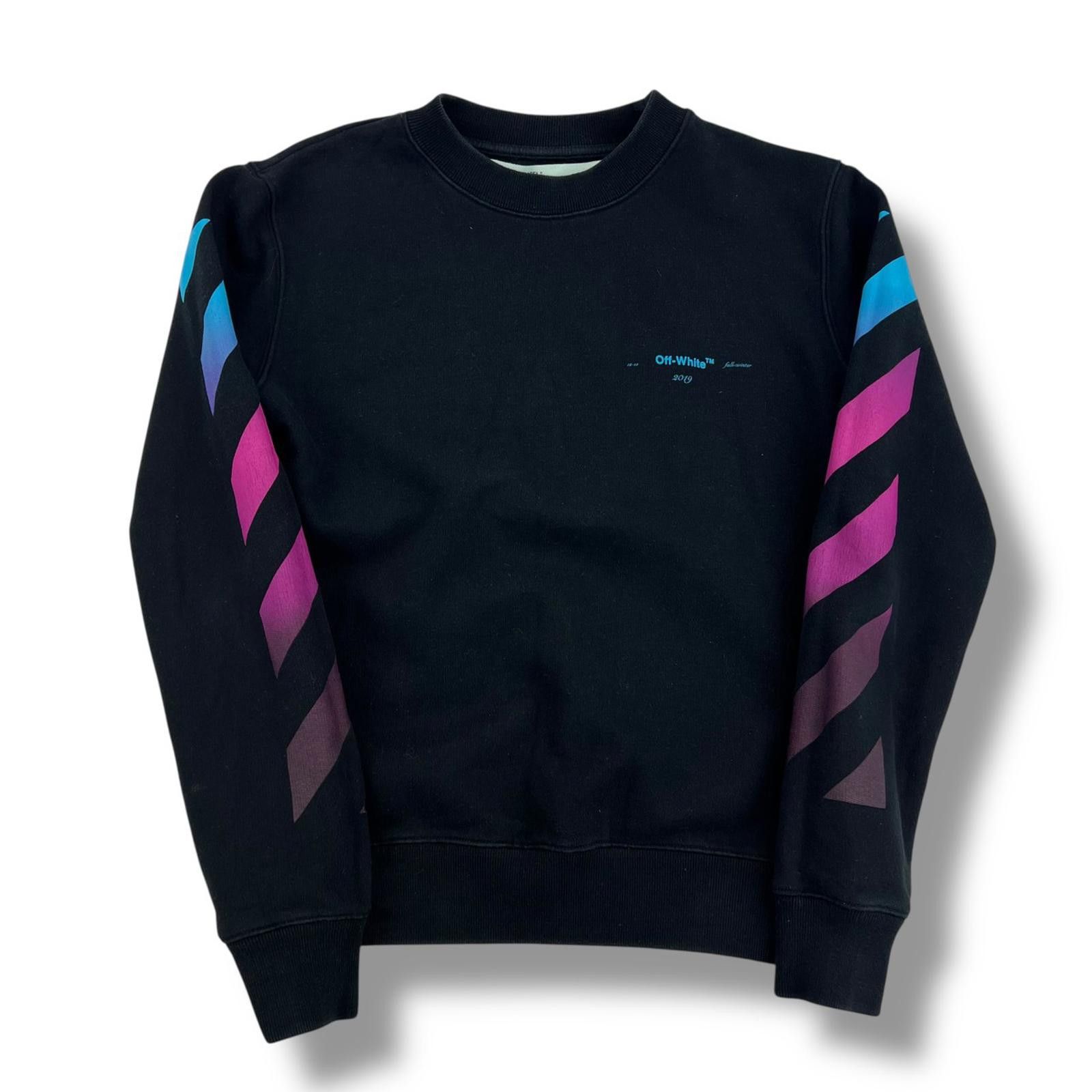 Off-White Off-White Gradient Arrows Sweatshirt Black Size US S / EU 44-46 / 1 - 3 Thumbnail