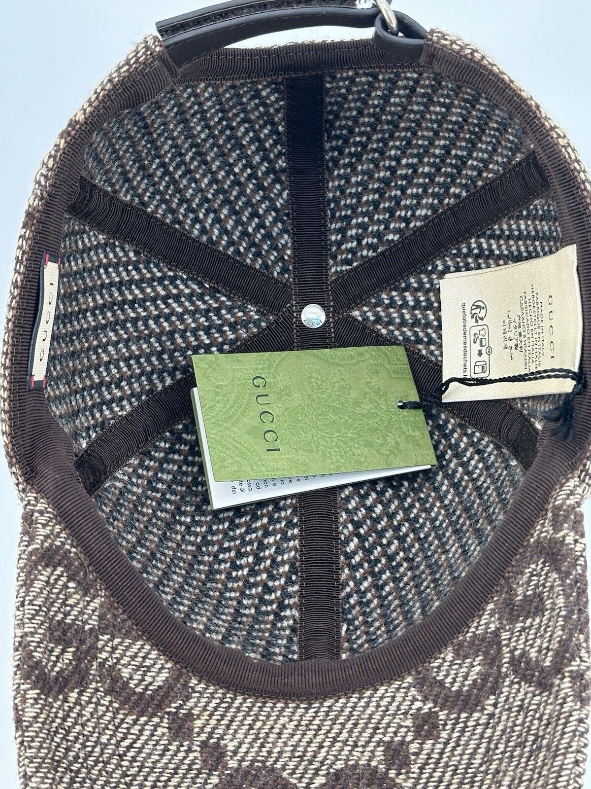 Gucci New Gucci Cap Size-L-59cm Size ONE SIZE - 7 Thumbnail