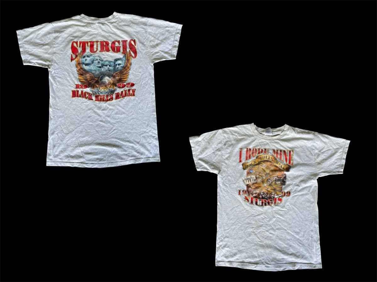 Harley Davidson × Vintage Vintage 90s Sturgis Size US L / EU 52-54 / 3 - 1 Thumbnail