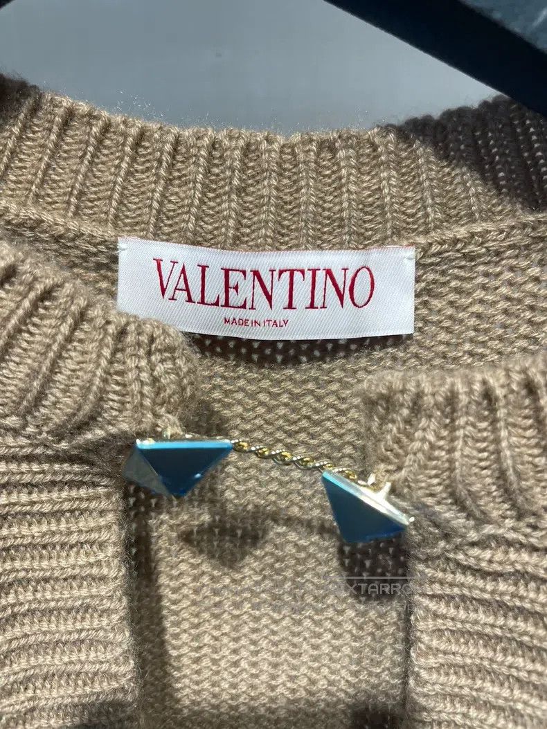 Valentino Valentino Willow nail long-sleeved sweater Size S / US 4 / IT 40 - 4 Thumbnail