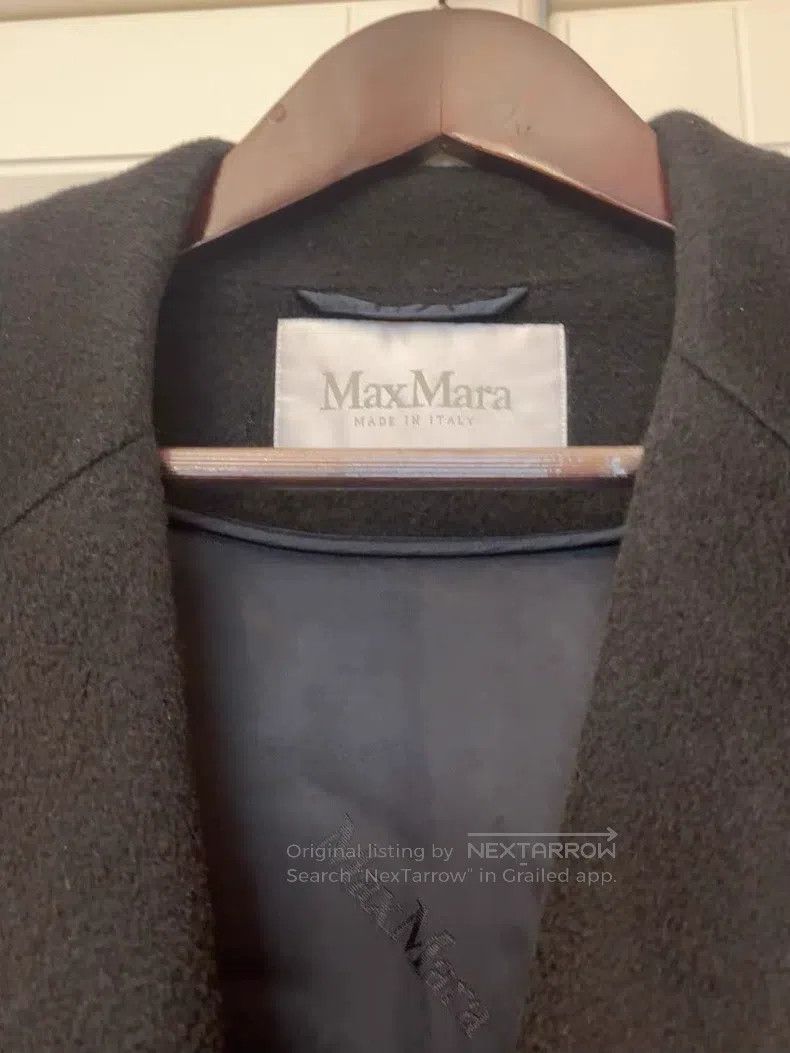 Max Mara Max Mara Black Camel Fleece Coat Size XS / US 0-2 / IT 36-38 - 3 Thumbnail