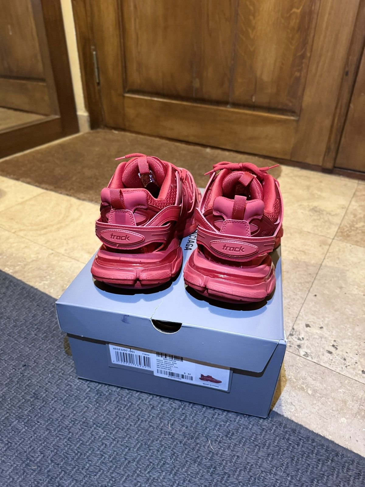Balenciaga Balenciaga Track , red Size US 9 / EU 42 - 6 Thumbnail