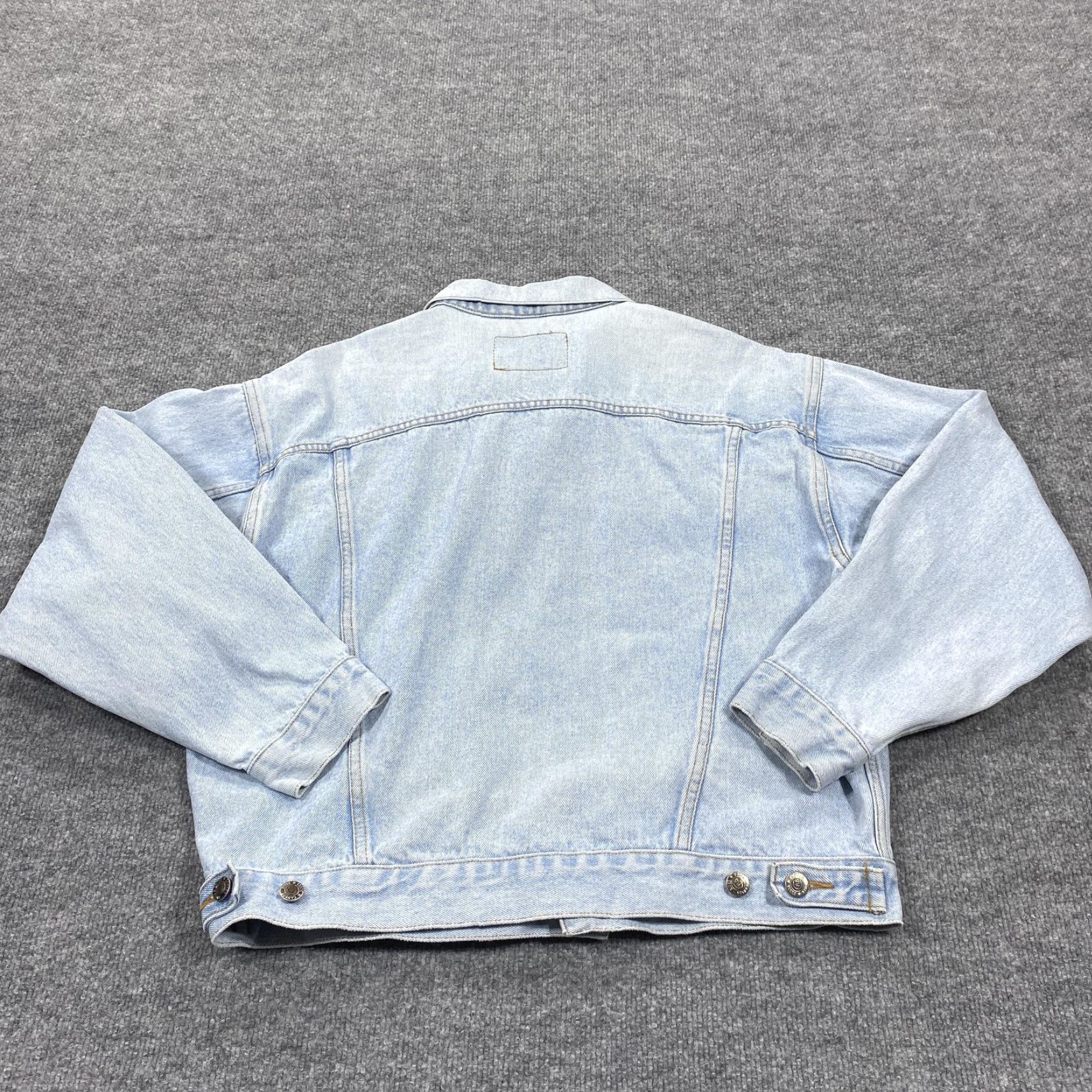 Vintage Canyon River Blues Jacket Mens M Blue Denim Button Front Classic Trucker Jacket Size US M / EU 48-50 / 2 - 4 Thumbnail