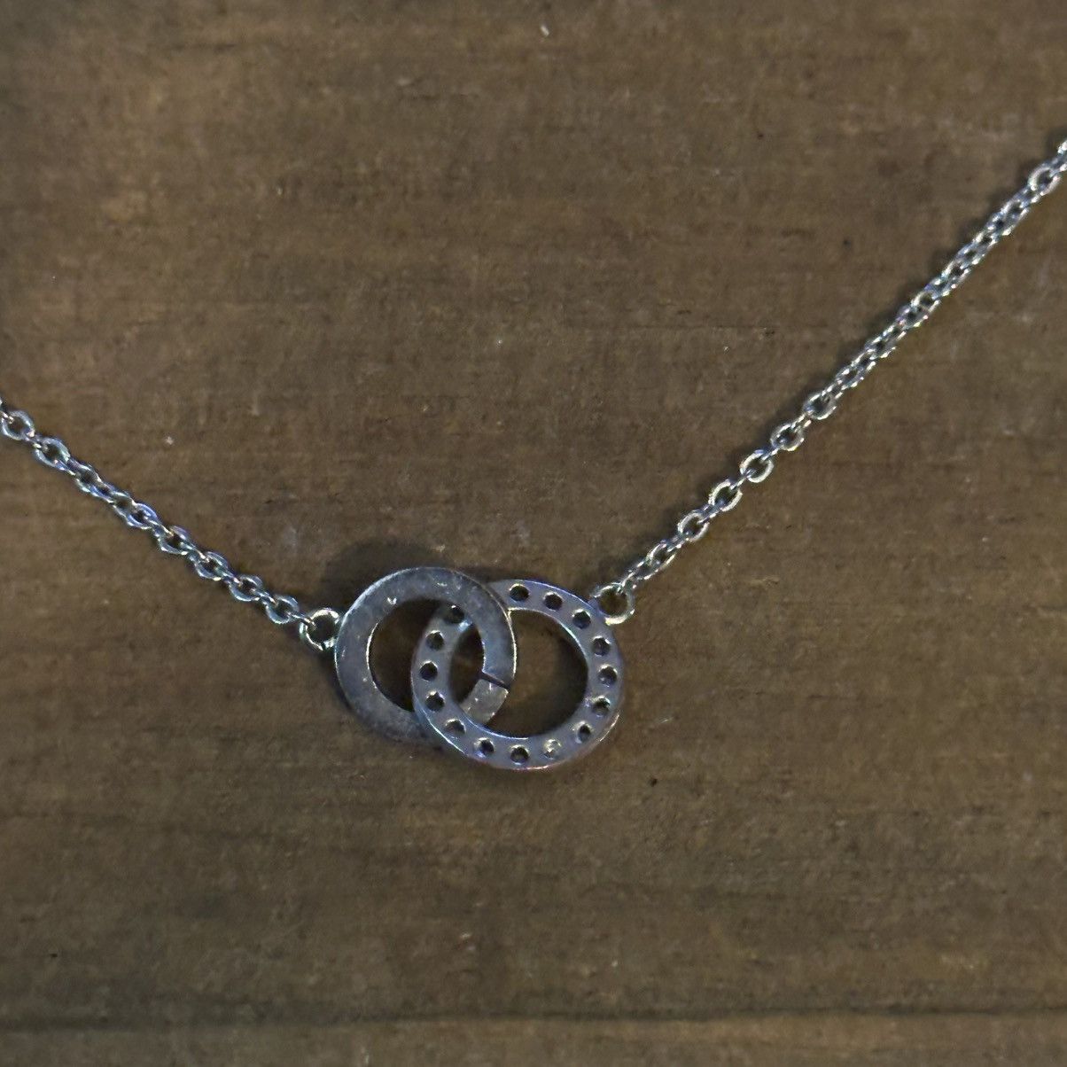 Other Forever linked interlocking circles necklace Size ONE SIZE - 4 Thumbnail