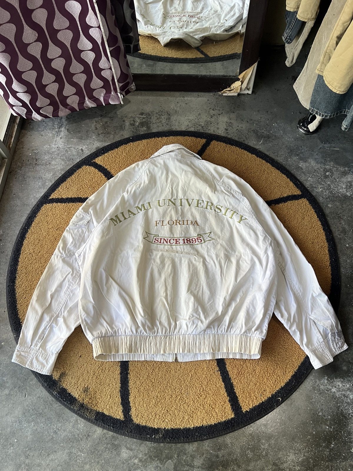 🔥Vintage Miami University Zipper Jacket