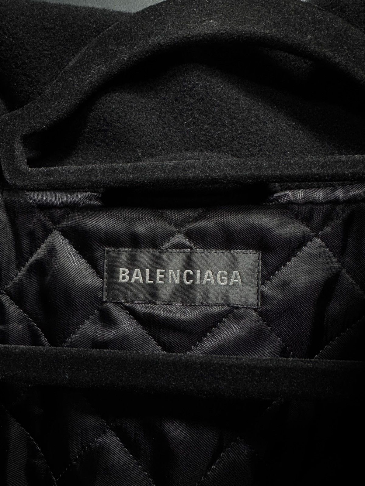 Balenciaga Balenciaga zip-up logo jacket wool Size US M / EU 48-50 / 2 - 2 Thumbnail