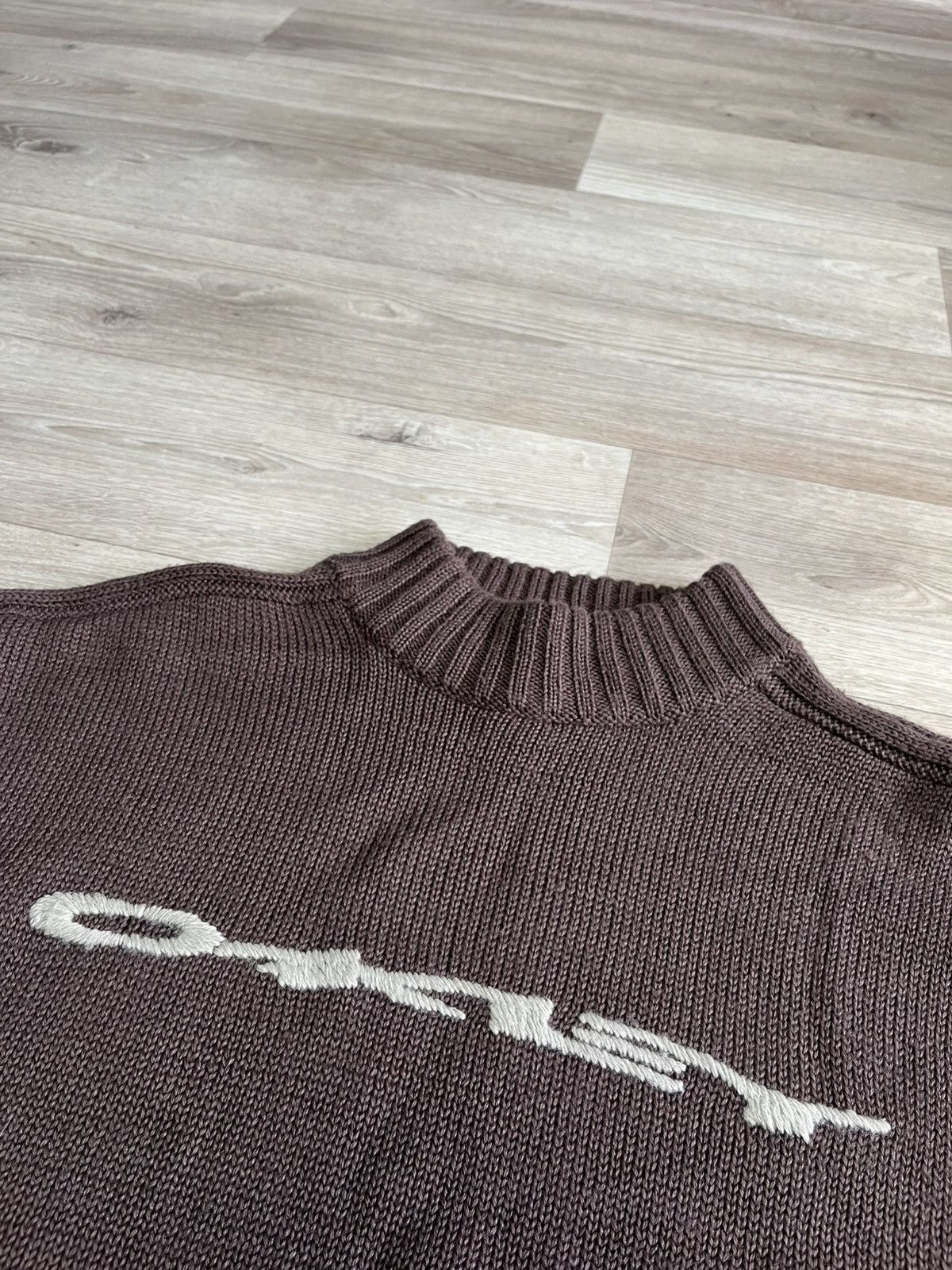 Oakley Vintage Oakley Big Logo Y2K Wool Sweater Size US L / EU 52-54 / 3 - 2 Thumbnail