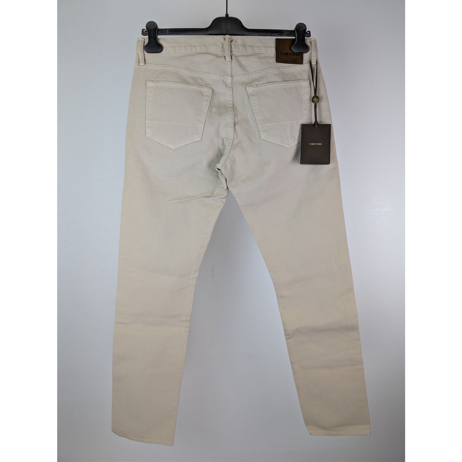 Tom Ford o1rshd1 Slim Denim Jeans in Beige Size US 34 / EU 50 - 9 Thumbnail