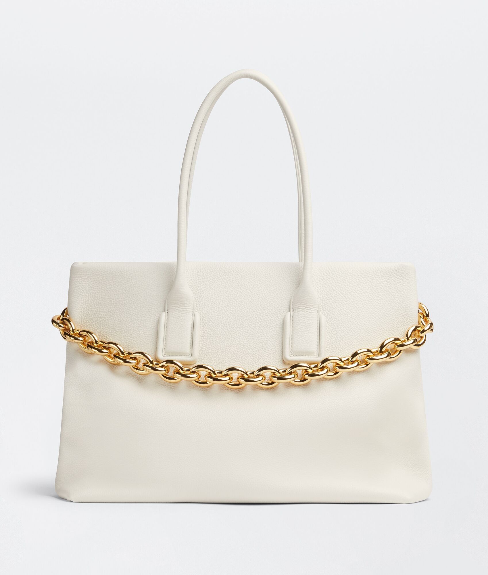 Bottega Veneta O1N1Vont0525 Size: Os / Chain Tote Bag In White, Women's