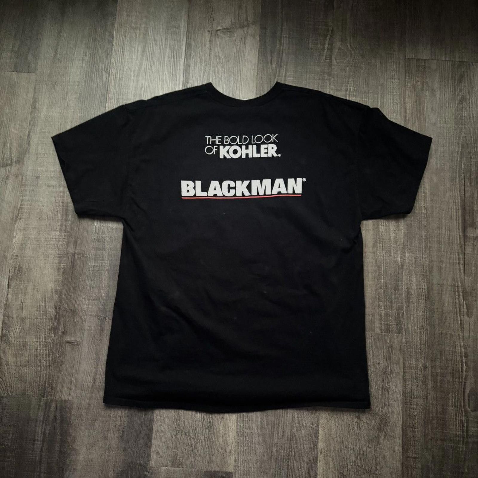 Gildan GILDAN • VNTG "Blackman" Pre-Shrunk Tee (XL) Size US XL / EU 56 / 4 - 2 Thumbnail