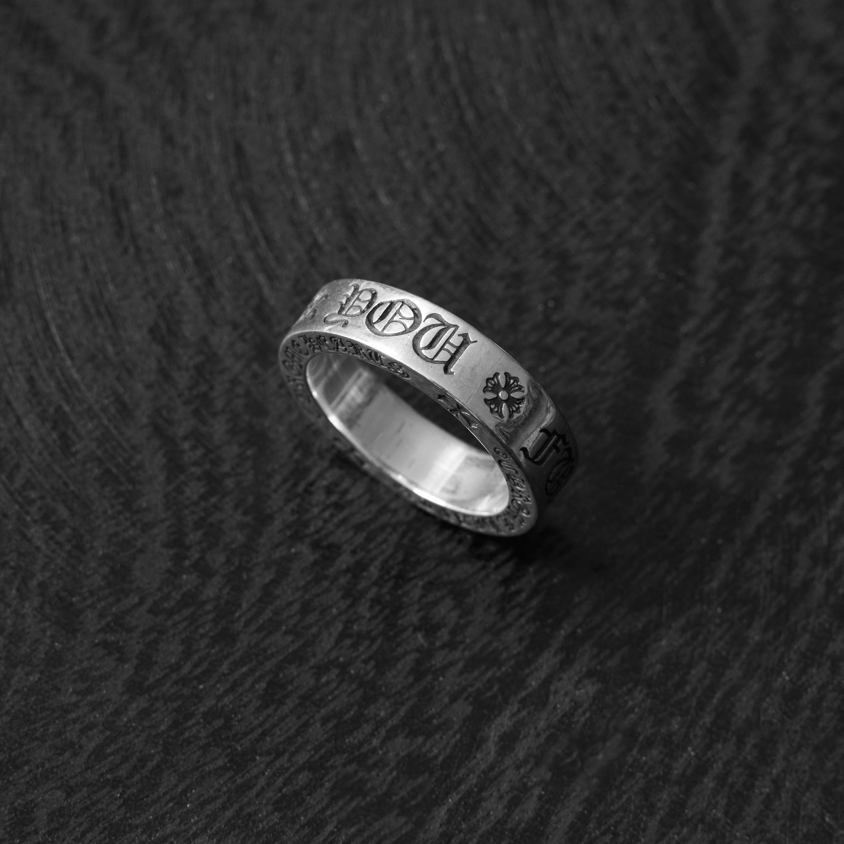 Chrome Hearts CHROME HEARTS Fuck You 6MM Space Ring Size ONE SIZE - 6 Thumbnail