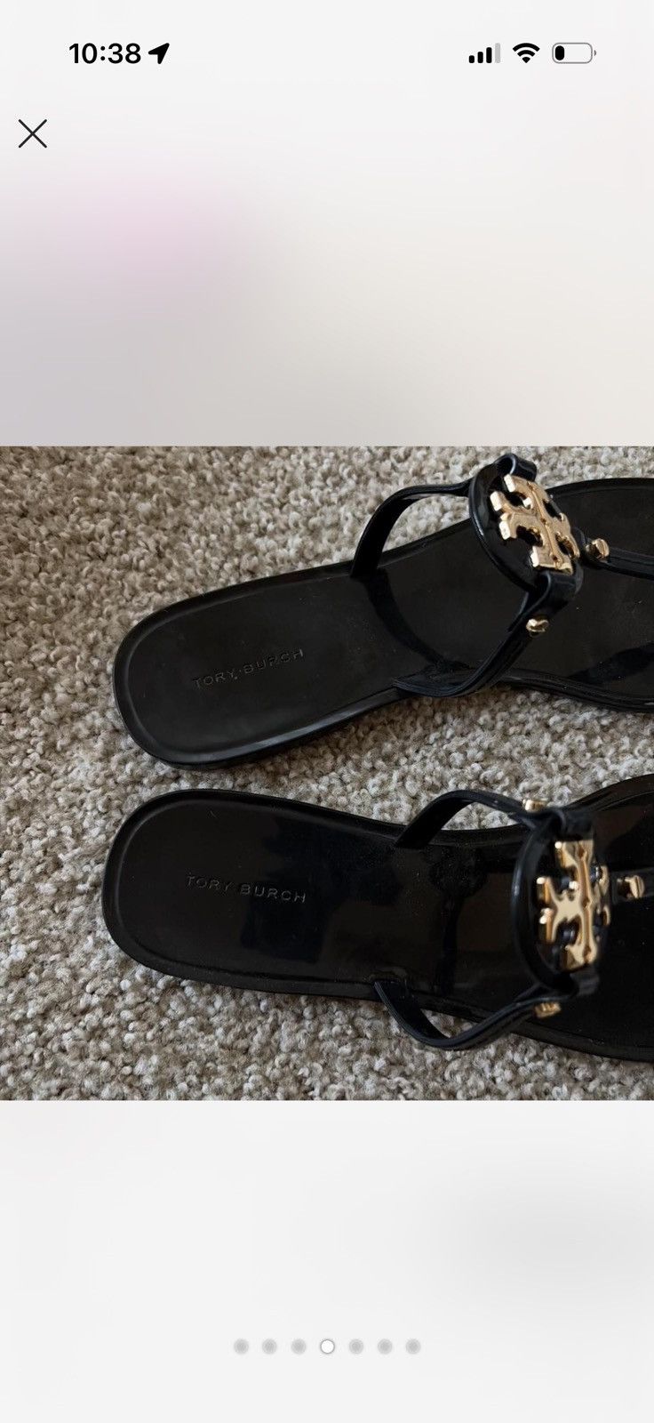 Tory Burch Tory Burch Mini Miller Jelly Sandals Size US 8 / IT 38 - 4 Thumbnail