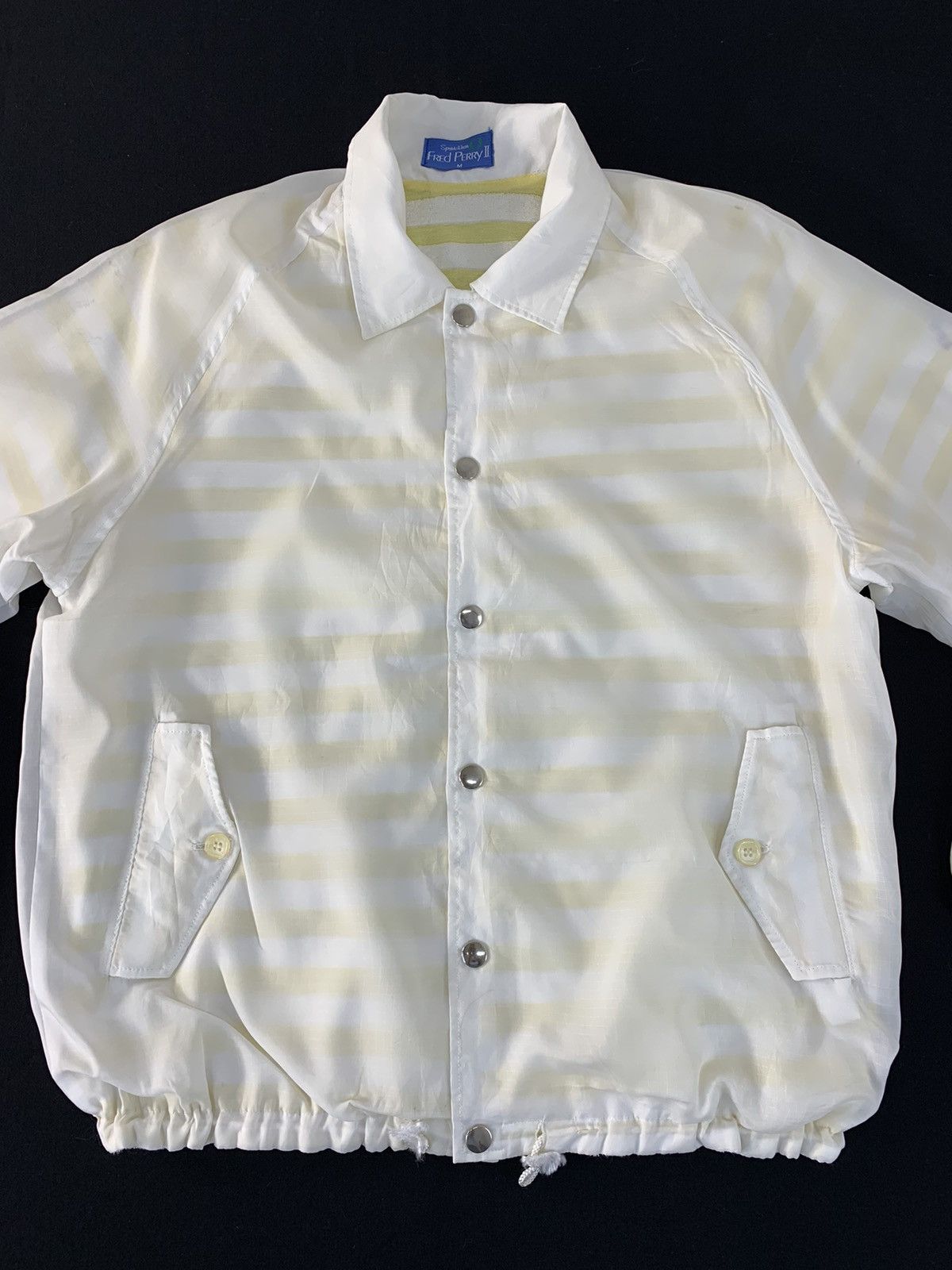 Fred Perry 80s 90s Fred Perry II Sportswear Quilted Bomber Jacket Size M / US 6-8 / IT 42-44 - 2 Thumbnail