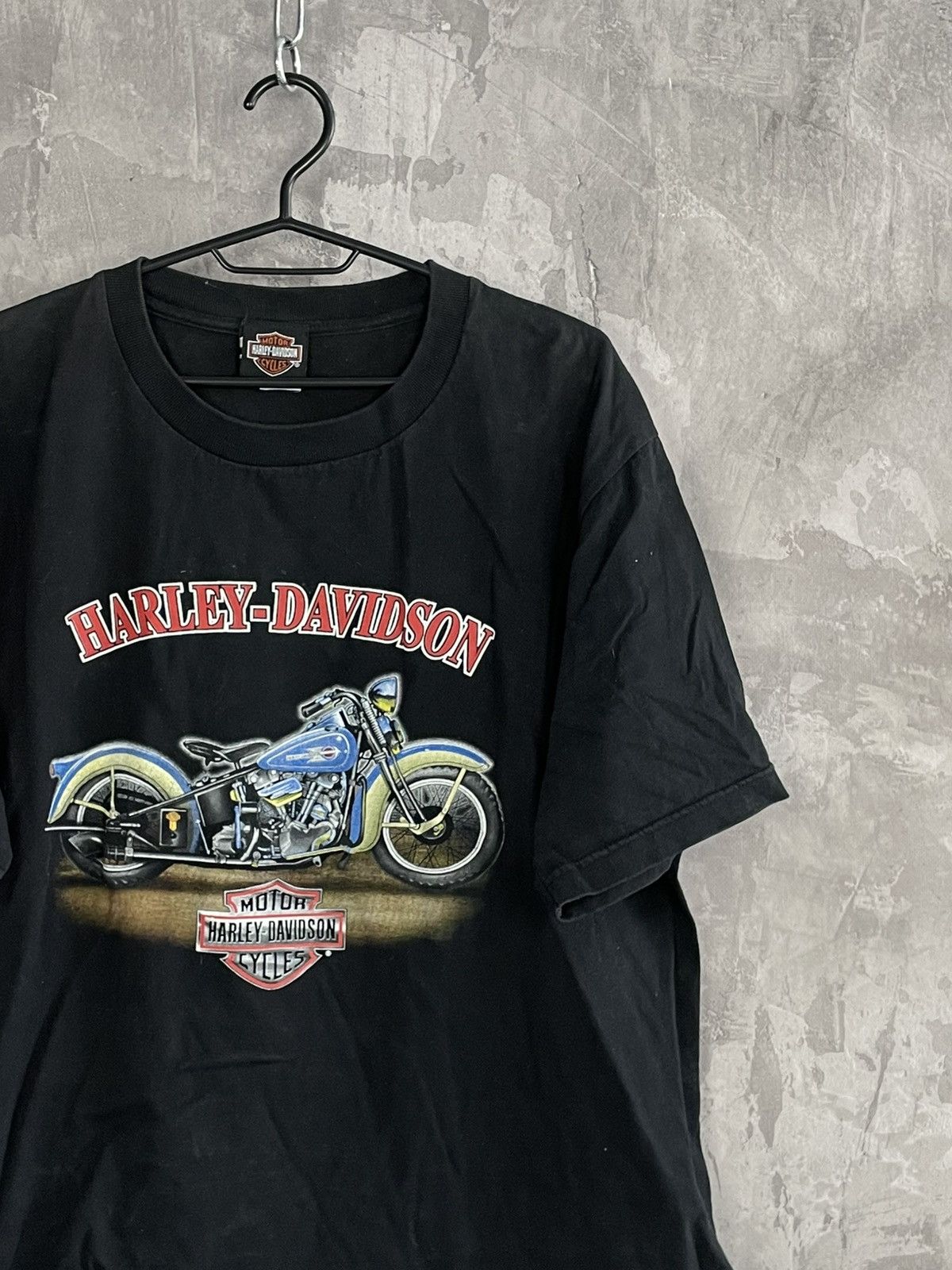 Other 90s Harley Davidson Overprint Biker Vintage T-shirt Size US XL / EU 56 / 4 - 5 Thumbnail
