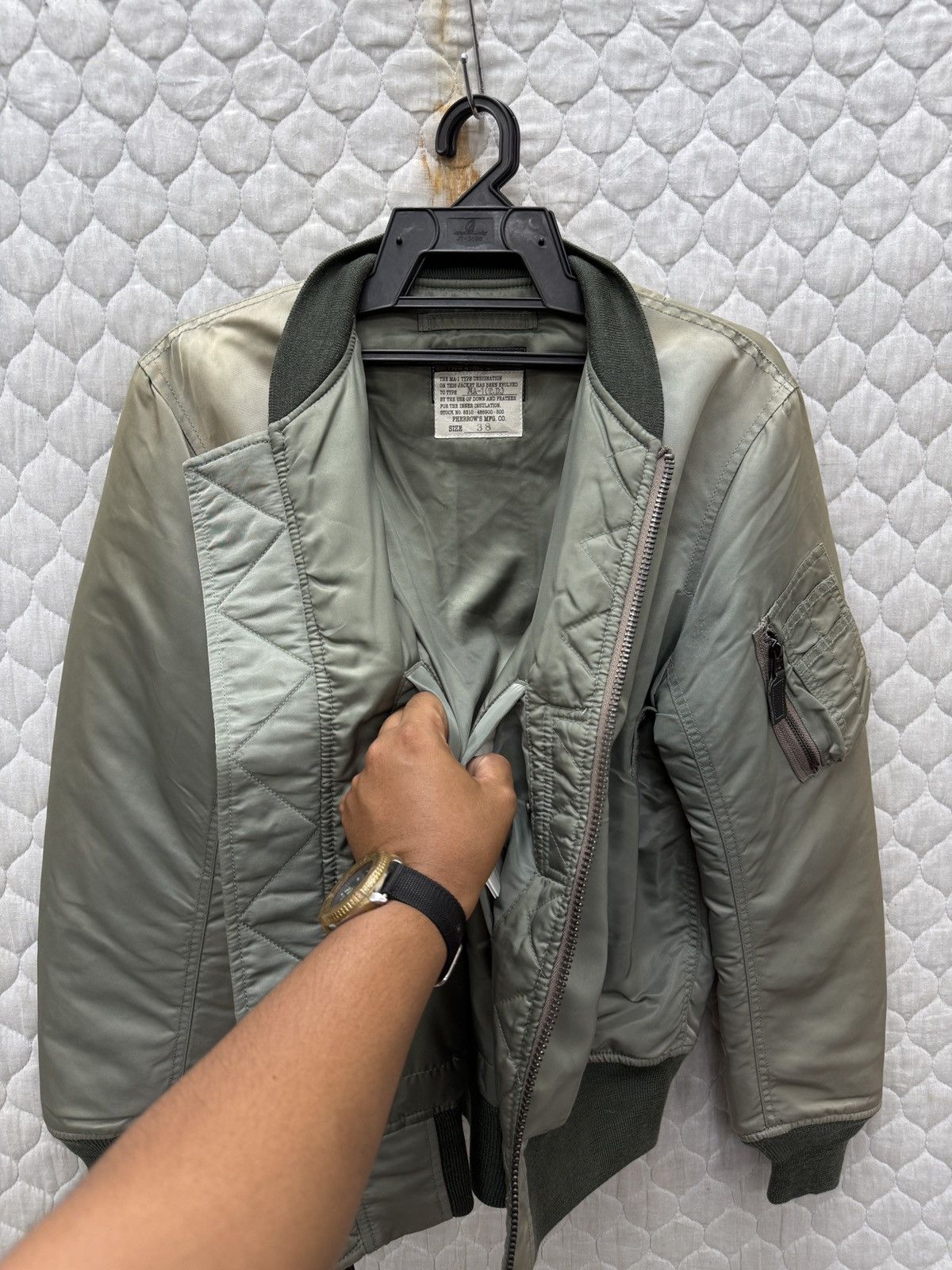 Pherrow's 🔥🔥🔥STEALS PHEROW MA1 SUNFADED BOMBER JACKET Size US S / EU 44-46 / 1 - 13 Thumbnail