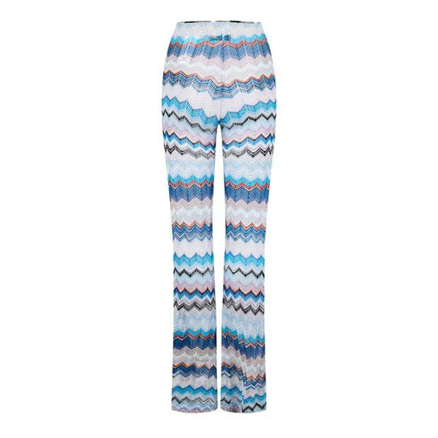 Missoni o1g2r1mq1124 Trouser in Multicolor Size 27" / US 4 / IT 40 - 2 Thumbnail