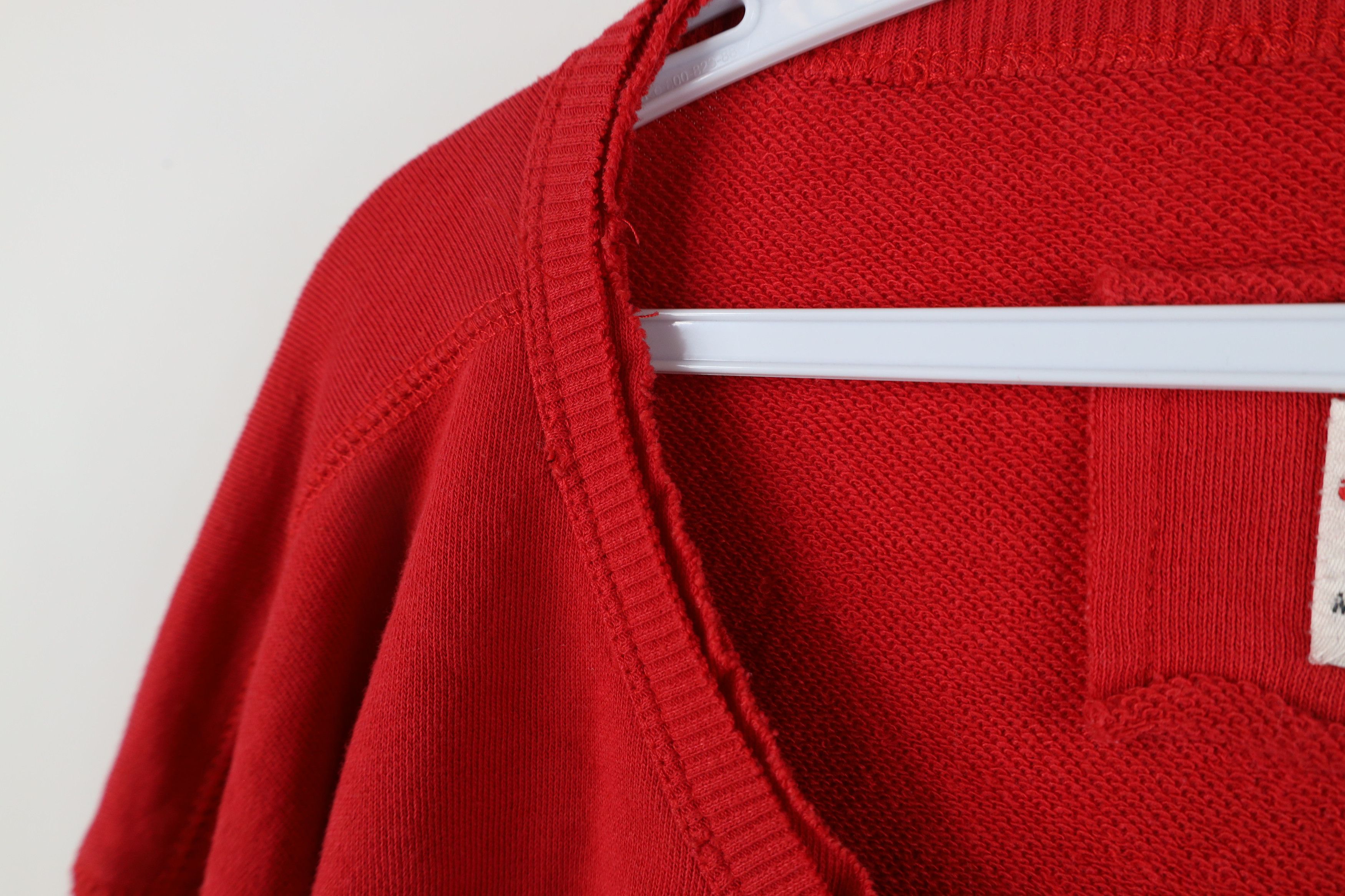 Vintage Vintage Spell Out Detroit Red Wings Hockey Sweatshirt Red Size XL / US 12-14 / IT 48-50 - 7 Thumbnail