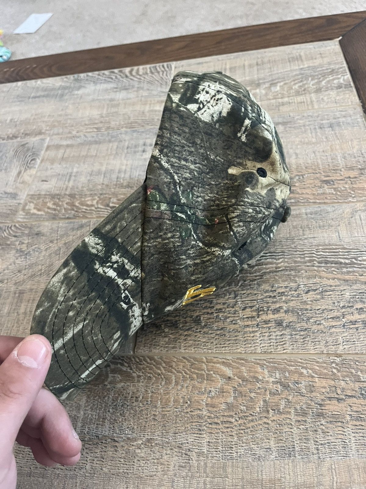 Vintage Vintage Y2K Camo Cap Size ONE SIZE - 5 Thumbnail