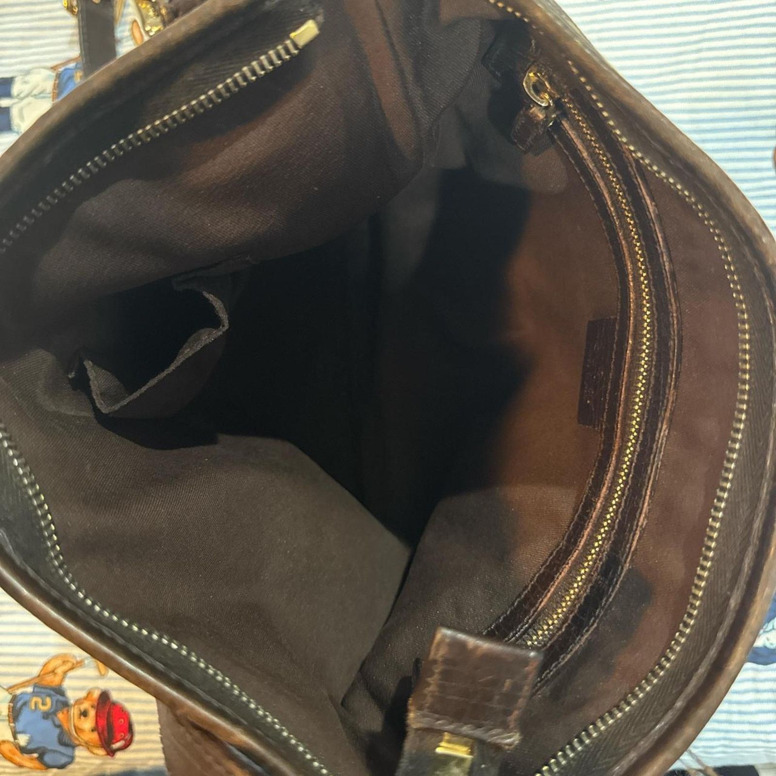 Gucci Gucci brown, red and red shoulder bag Size ONE SIZE - 3 Thumbnail