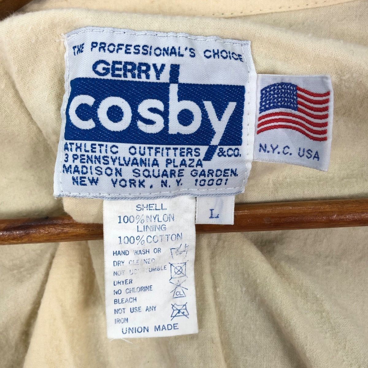 Other Vintage GERRY COSBY NEW York Faded Union Made Coach Jacket Size US L / EU 52-54 / 3 - 7 Thumbnail
