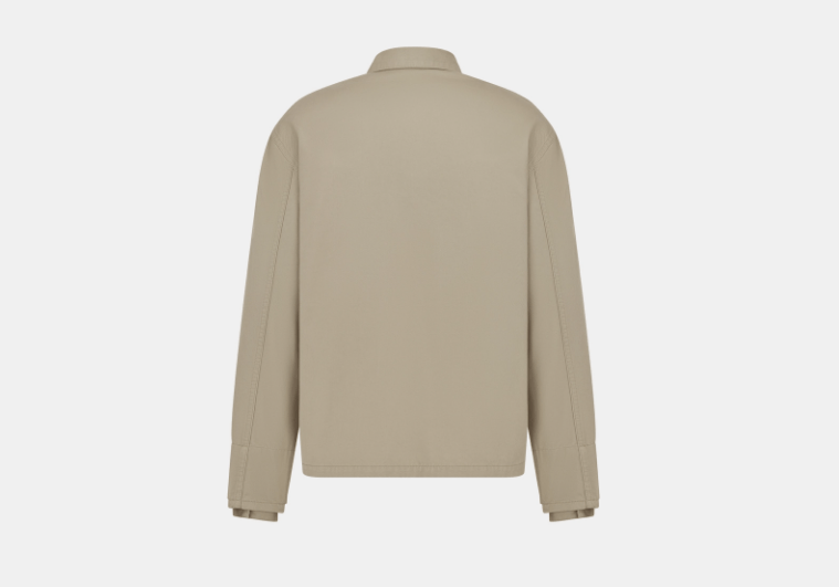 Dior o1w1db10525 483D48 Coach Jacket in Beige Size US L / EU 52-54 / 3 - 2 Thumbnail
