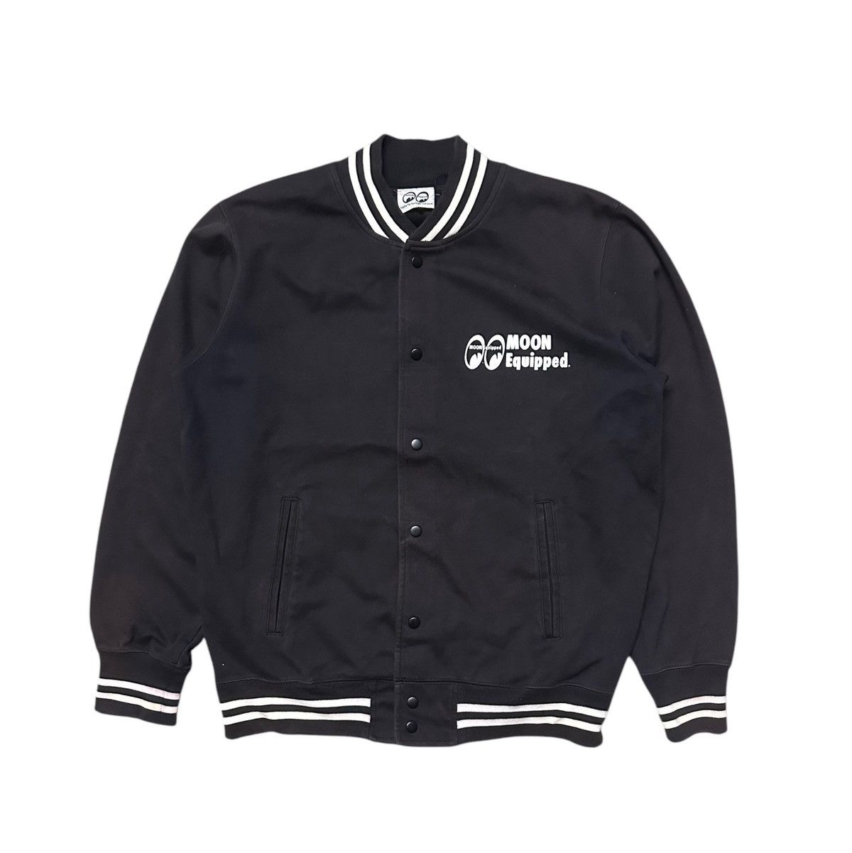 Vintage MOON Equipped Logo Stadium Jacket Arrival Notice Size US L / EU 52-54 / 3 - 2 Thumbnail