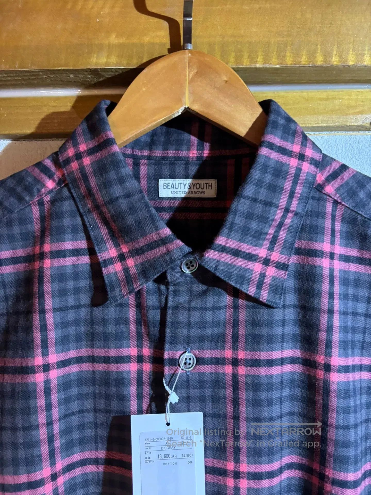 BEAUTY&YOUTH beauty & youth 25AW flannel shirt. Size US XL / EU 56 / 4 - 2 Thumbnail
