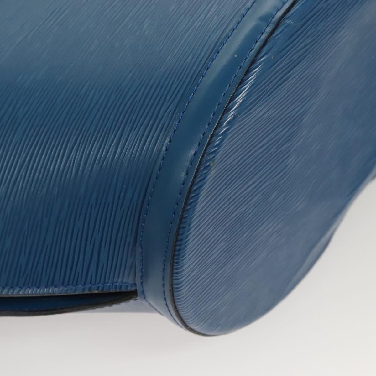 Louis Vuitton LOUIS VUITTON Epi Saint Jacques Shopping Shoulder Bag Blue Size ONE SIZE - 9 Thumbnail