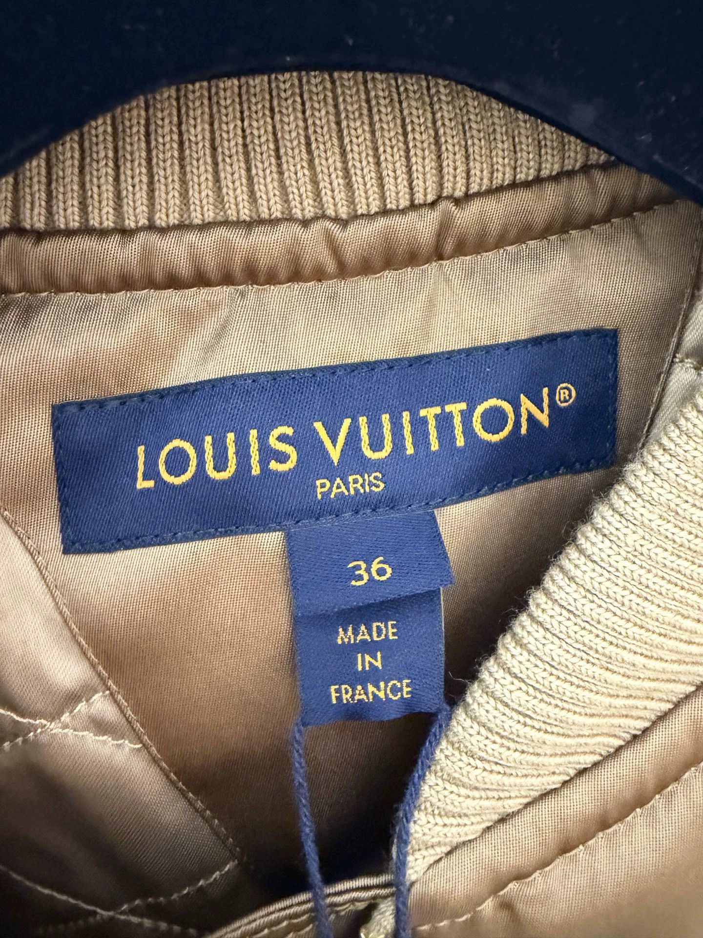 LV New Brown Flight Jacket 36