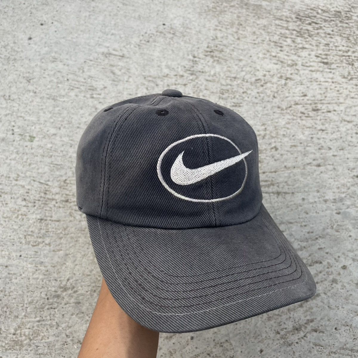Nike Washed Nike vintage with stylish logo snapback Size ONE SIZE - 7 Thumbnail