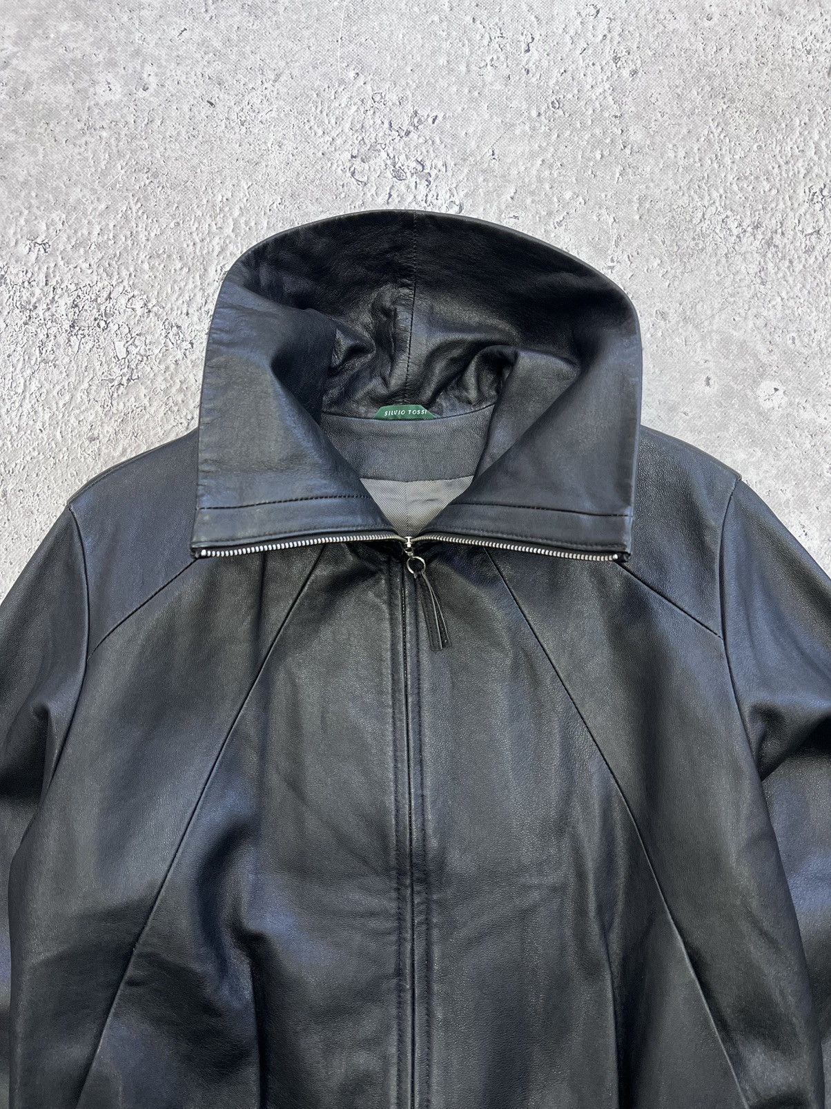 If Six Was Nine × Japanese Brand × Le Grande Bleu (L.G.B.) Japanese Brand Avant-Garde Leather Jacket Size US M / EU 48-50 / 2 - 8 Thumbnail