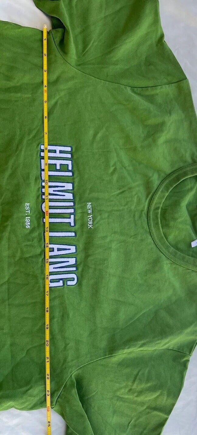 Helmut Lang Helmut Lang Men’s Shirt Sz XXL Green Streetwear New York Size US XXL / EU 58 / 5 - 5 Thumbnail