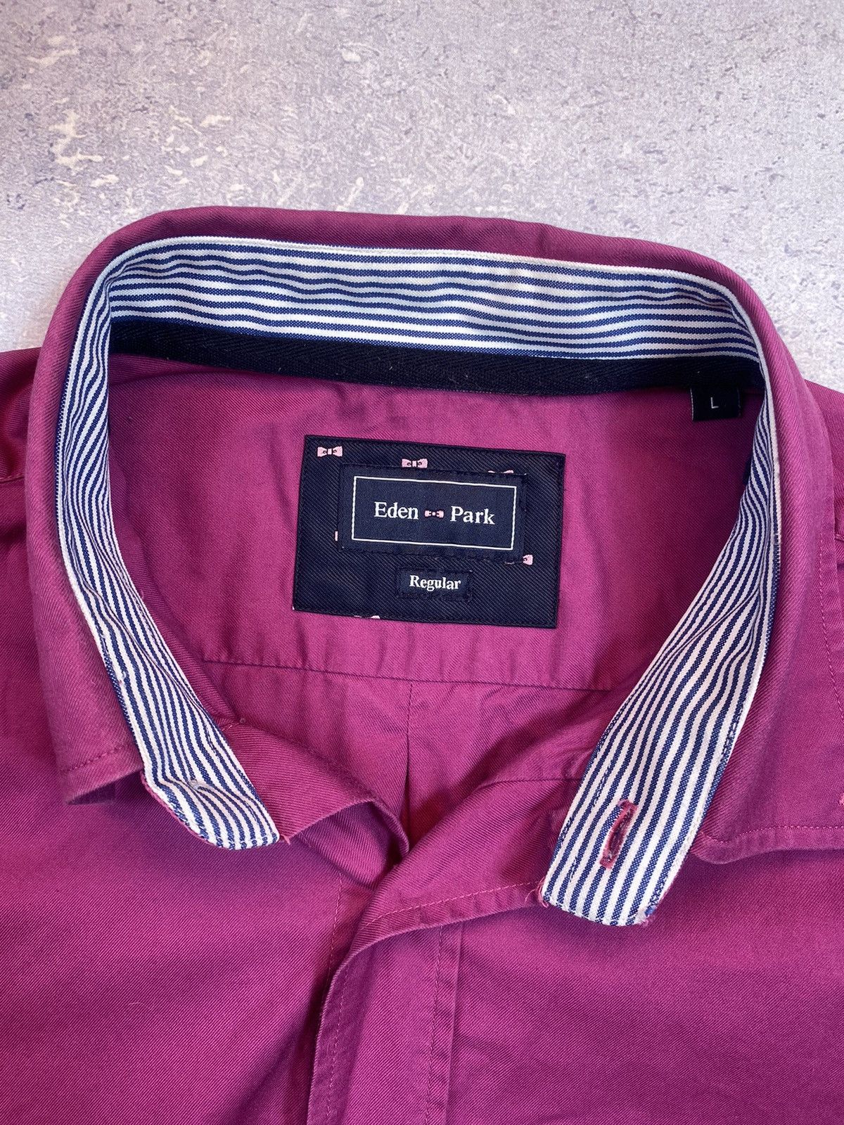 Eden Park Eden Park Men’s Pink Shirt Size Large Size US L / EU 52-54 / 3 - 6 Thumbnail