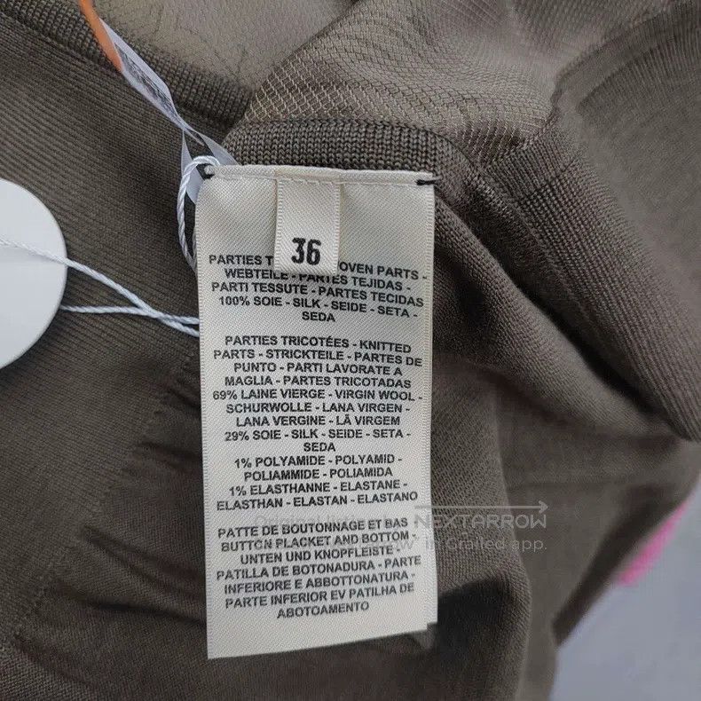 Hermes Hermes Silk Cardigan, Brown Size XS / US 0-2 / IT 36-38 - 4 Thumbnail