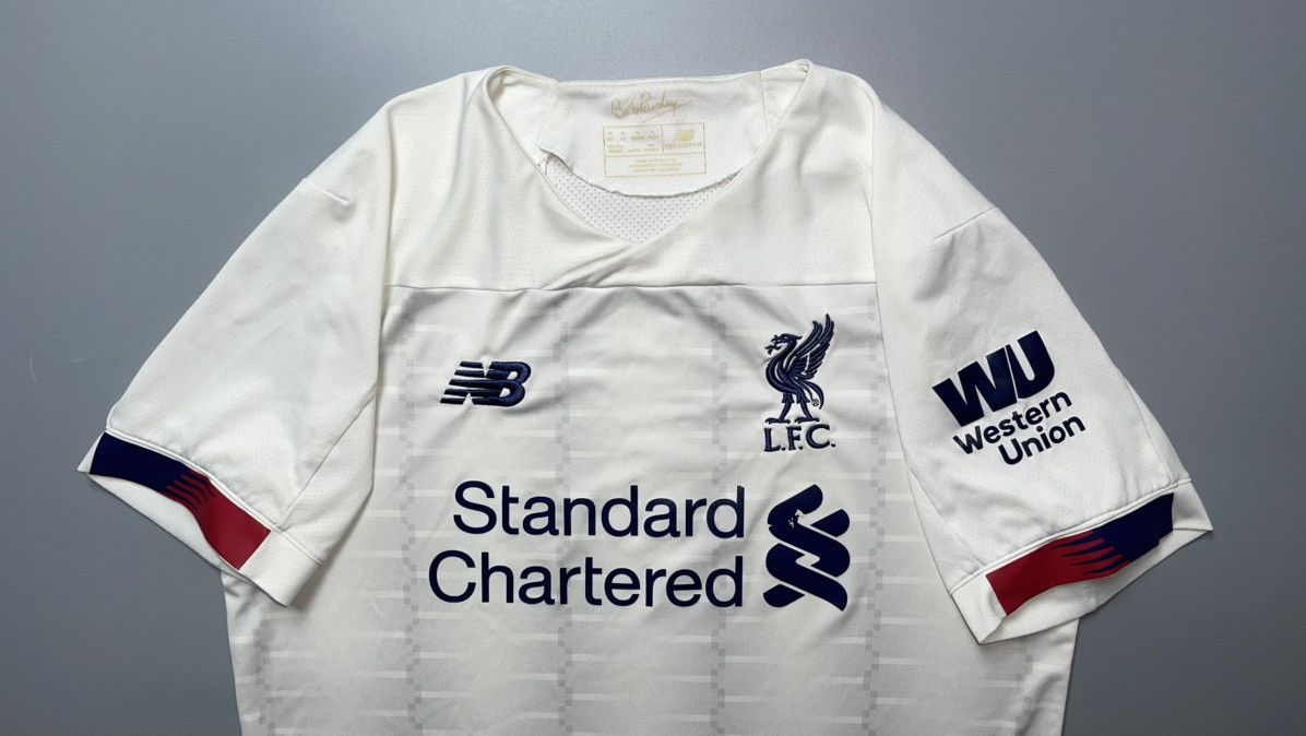 New Balance LIVERPOOL NEW BALANCE 2019/2020 SOCCER AWAY JERSEY #4 VIRGIL Size US M / EU 48-50 / 2 - 3 Thumbnail