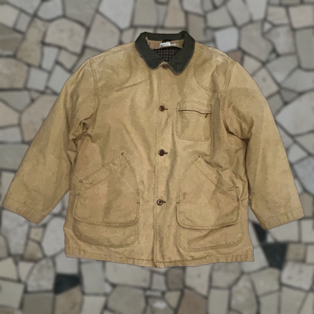 Vintage VINTAGE L.L. Bean Chore Coat Jacket 2XL Brown Men’s Winter Outdoor Barn Coat Size US XXL / EU 58 / 5 - 1 Thumbnail