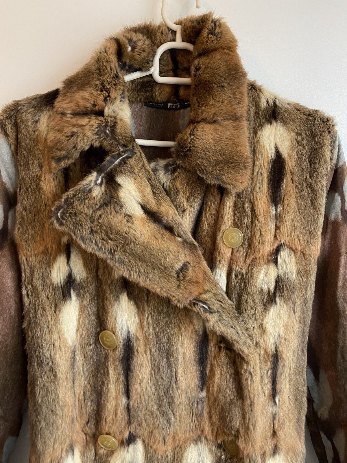 Gianfranco Ferre Gianfranco Ferré Hamster Fur Coat Size XS / US 0-2 / IT 36-38 - 7 Thumbnail