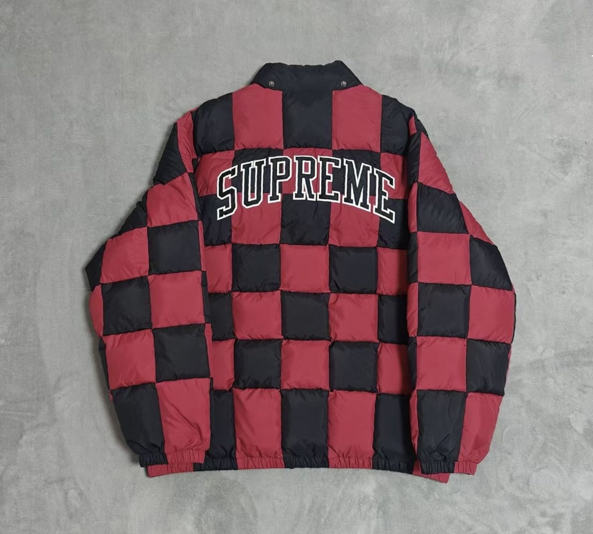 Supreme Supreme 19fw Checkerboard puffy jacket Size US XL / EU 56 / 4 - 3 Thumbnail