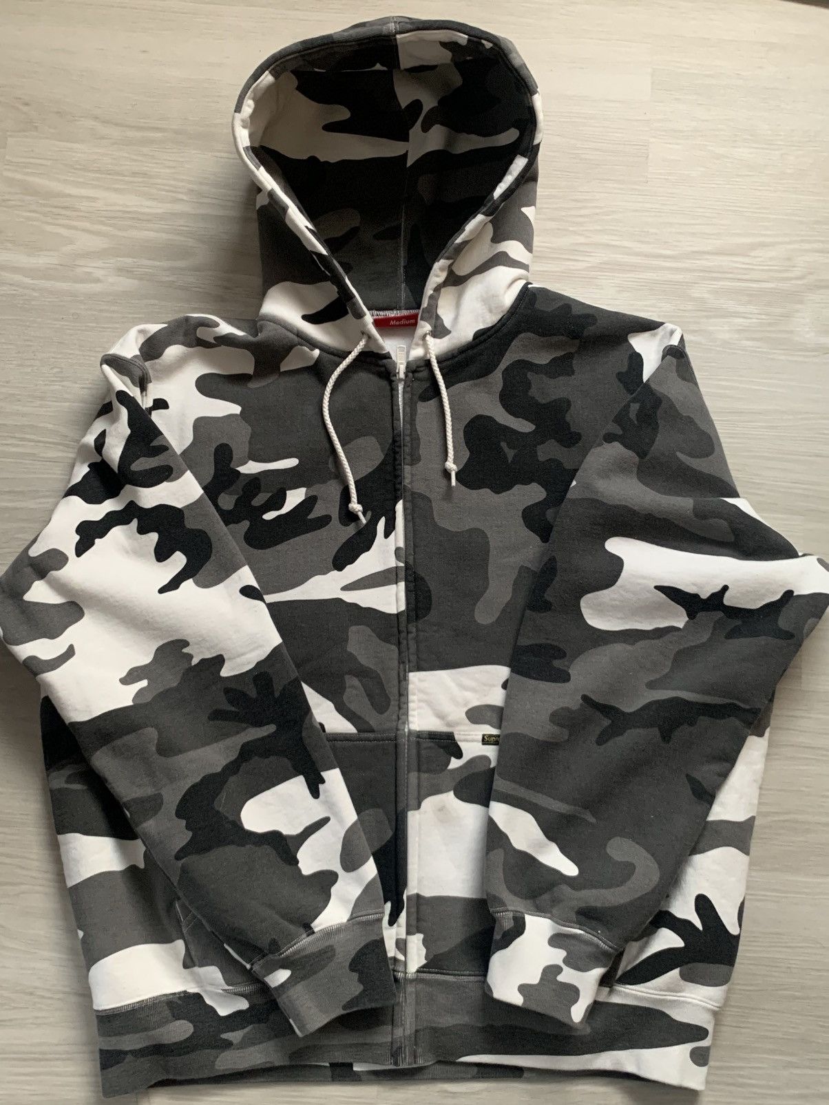 Supreme Zip Up Hoodie | Grailed