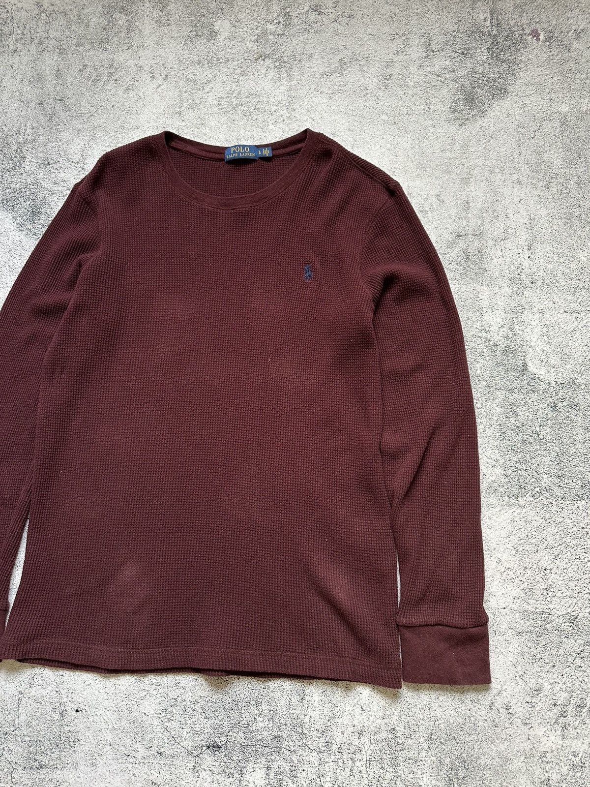 Polo Ralph Lauren Vintage Polo Ralph Lauren Sweater Burgundy Size US L / EU 52-54 / 3 - 5 Thumbnail
