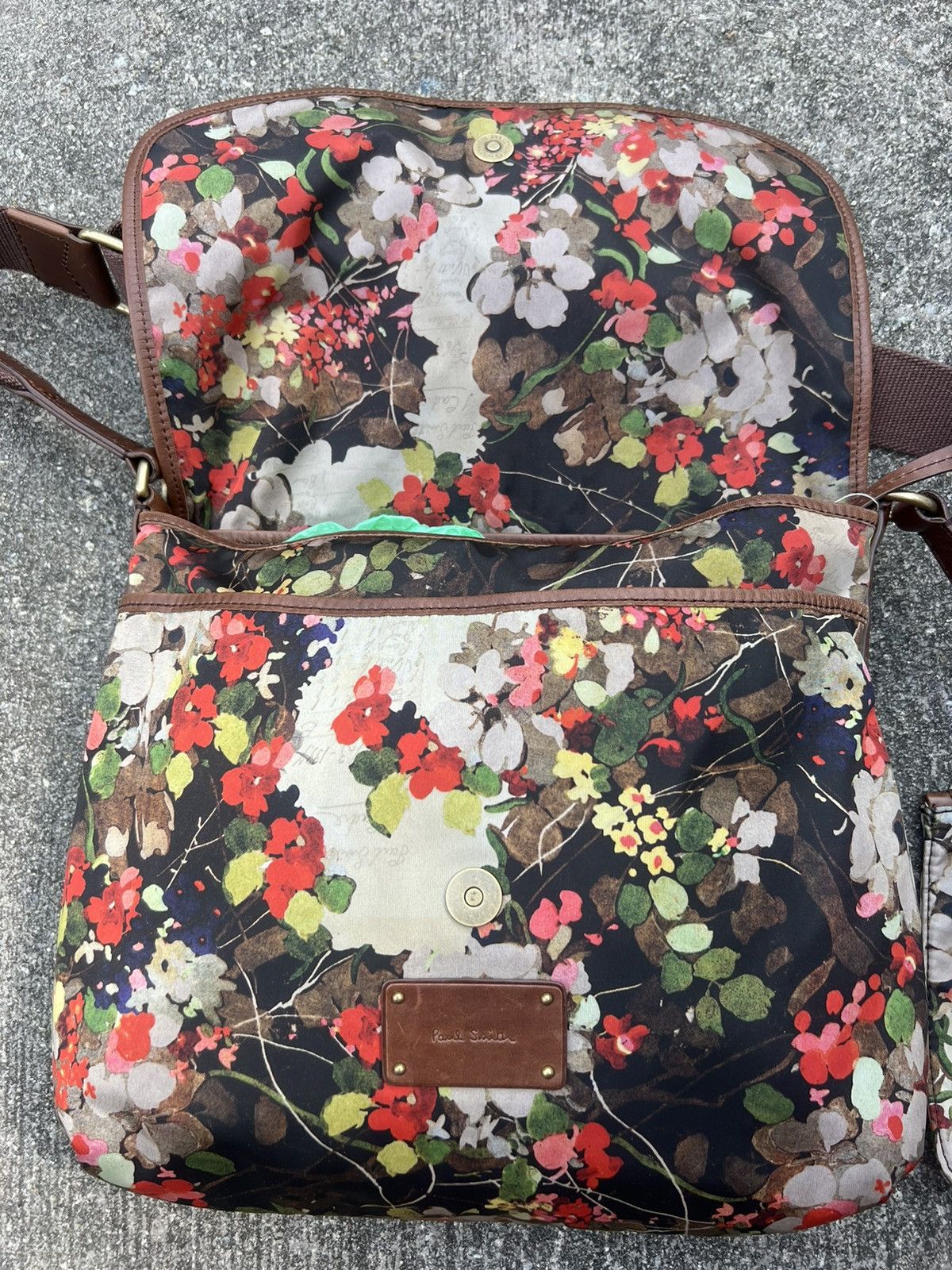 Paul Smith Paul smith Flowers Art Sling Bag Size ONE SIZE - 8 Thumbnail