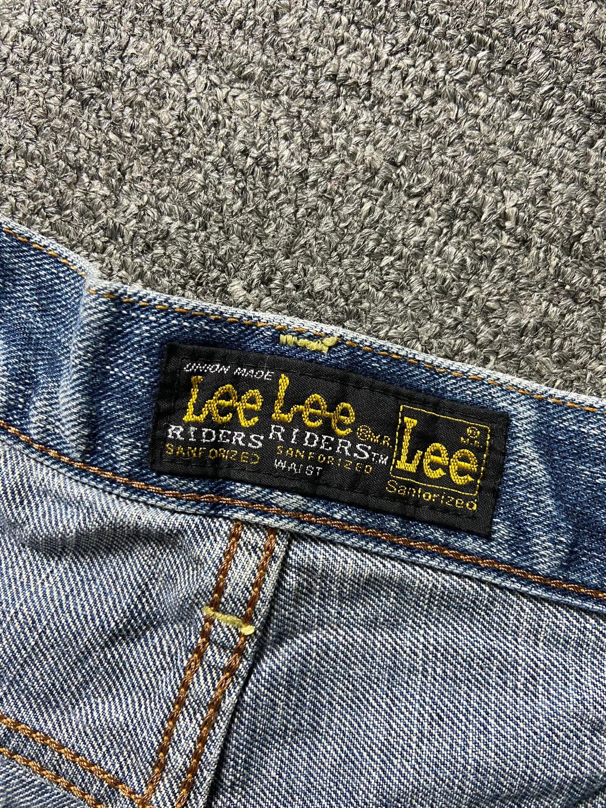 Japanese Brand × Lee × Vintage LEE RIDERS Brand Distressed Denim Jeans (132) Size US 36 / EU 52 - 8 Thumbnail