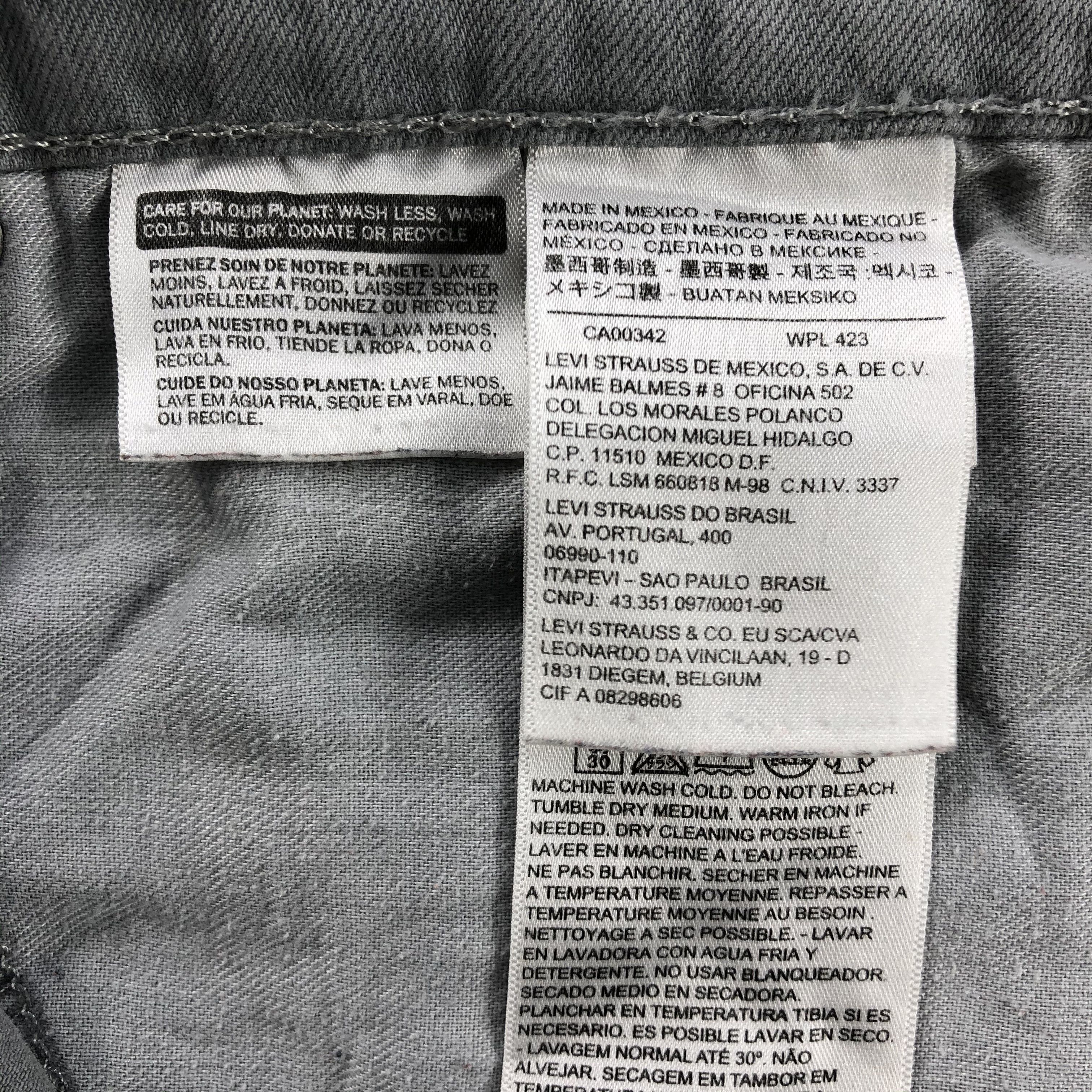 Levi's × Vintage Vintage Light Wash Levis 513 Jeans-JM1806 Size US 39 - 9 Thumbnail