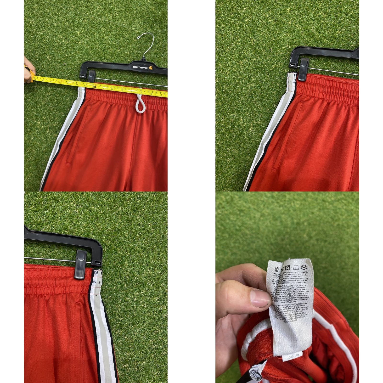 Nike Nike Ohio State Buckeyes Shorts Mens Small Loose Fit Red Athletic Stripe OSU Size US 29 - 8 Thumbnail